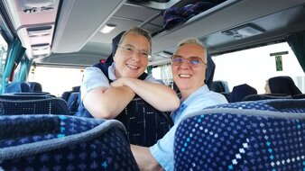 im Bus | © Sr. Theresia Zöttl
